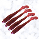 Total Shad 10,5 cm - Pacote com 4 Unidades - Cor Cherry Bomb