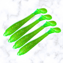 Total Shad 10,5 cm - Pacote com 4 Unidades - Cor Chart. Pepper - [Lançamento]