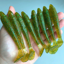Kit Total Shad 10,5 cm + Anzóis Offset - SUPER OFERTA