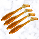 Total Shad 10,5 cm - Pacote com 4 Unidades - Cor LIGHT ORANGE - [Lançamento]