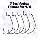 Anzol Offset EWG - 4/0 - 5 unidades
