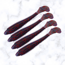 Total Shad 10,5 cm - Pacote com 4 Unidades - Cor Black - [Lançamento]