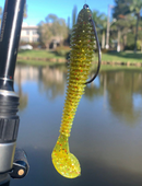 Total Shad 10,5 cm - Pacote com 4 Unidades - Cor Chart Silver Red