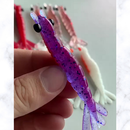 Kit 30 Camarões Ovados + 10 Jig Heads - Combo Promocional