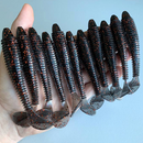 Total Shad 10,5 cm - Pacote com 4 Unidades - Cor Black - [Lançamento]