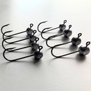Kit com 16 Camarões Ovados + 8 Jig Heads