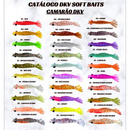 Kit 18 Camarões DKV + 10 Jig Heads