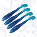 Total Shad 10,5 cm - Pacote com 4 Unidades - Cor Blue Night - [Lançamento]