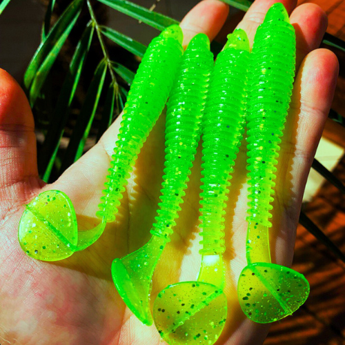 Kit Total Shad 10,5 cm + Anzóis Offset - SUPER OFERTA